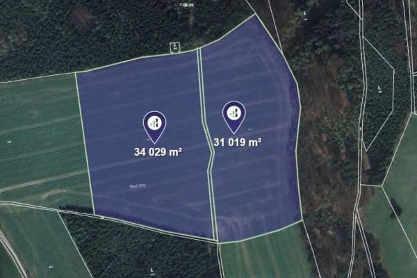 Prodej pozemku 32.524 m², Prodej pozemku 32.524 m²,