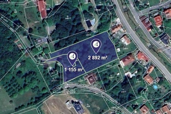 Prodej pozemku 4.047 m², Růžďka Prodej pozemku 4.047 m², Růžďka