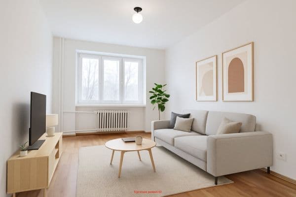 Pronájem bytu 2+1 52 m², Beethovenova, Pronájem bytu 2+1 52 m², Beethovenova,