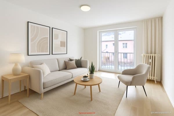 Pronájem bytu 2+1 47 m², Dukelská, Pronájem bytu 2+1 47 m², Dukelská,