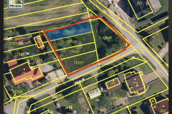 Prodej pozemku 976 m², Bělotín Prodej pozemku 976 m², Bělotín