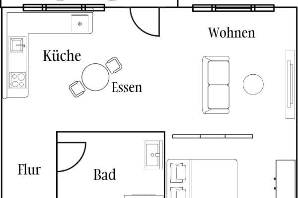 Pronájem bytu 1+kk 41 m², Luisenstraße 45, Düsseldorf, Severní Porýní-Vestfálsko Pronájem bytu 1+kk 41 m², Luisenstraße 45, Düsseldorf, Severní Porýní-Vestfálsko