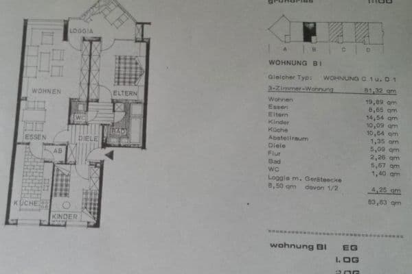 Prodej bytu 3+1 83 m², Augsburg, Bavorsko Prodej bytu 3+1 83 m², Augsburg, Bavorsko