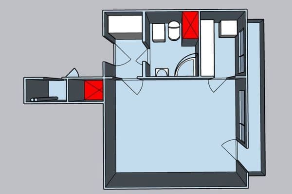 Pronájem bytu 1+1 33 m², Kaplická, Praha Pronájem bytu 1+1 33 m², Kaplická, Praha
