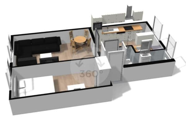 Pronájem bytu 2+1 54 m², Mannheim Pronájem bytu 2+1 54 m², Mannheim