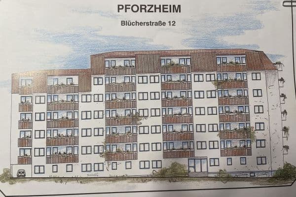 Pronájem bytu 3+1 55 m², Pforzheim Pronájem bytu 3+1 55 m², Pforzheim