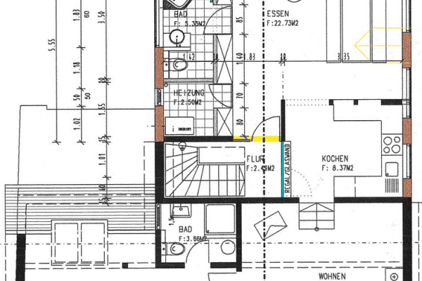 Pronájem bytu 4+1 98 m², Ledergasse 12, Donzdorf Pronájem bytu 4+1 98 m², Ledergasse 12, Donzdorf