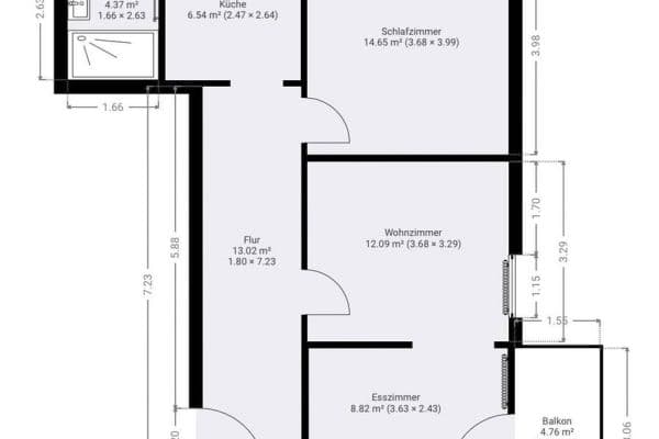 Prodej bytu 3+1 65 m², Pestalozzistraße 17, Braunschweig, Dolní Sasko Prodej bytu 3+1 65 m², Pestalozzistraße 17, Braunschweig, Dolní Sasko