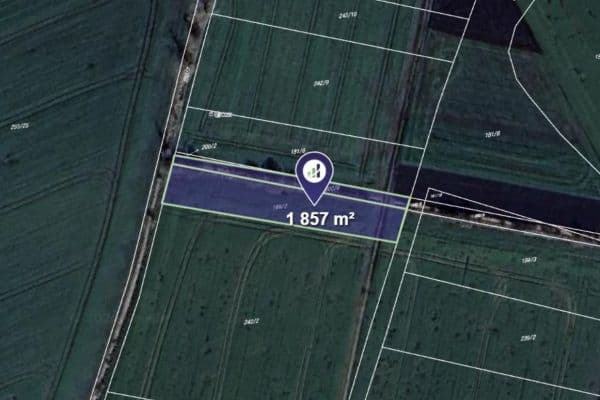 Prodej pozemku 1.857 m², Okřínek Prodej pozemku 1.857 m², Okřínek