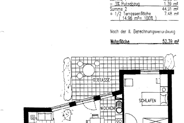 Pronájem bytu 2+1 53 m², Frankfurter Str. 400, Köln Pronájem bytu 2+1 53 m², Frankfurter Str. 400, Köln