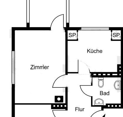 Pronájem bytu 3+1 65 m², Bornstraße, Bremen, Bremen Pronájem bytu 3+1 65 m², Bornstraße, Bremen, Bremen