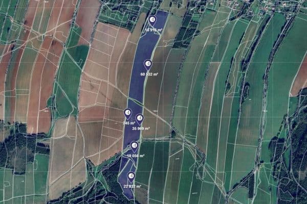 Prodej pozemku 39.388 m², Prodej pozemku 39.388 m²,