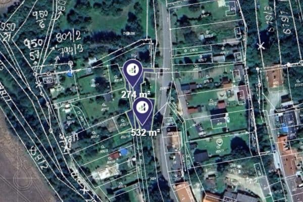 Prodej pozemku 806 m², Prodej pozemku 806 m²,