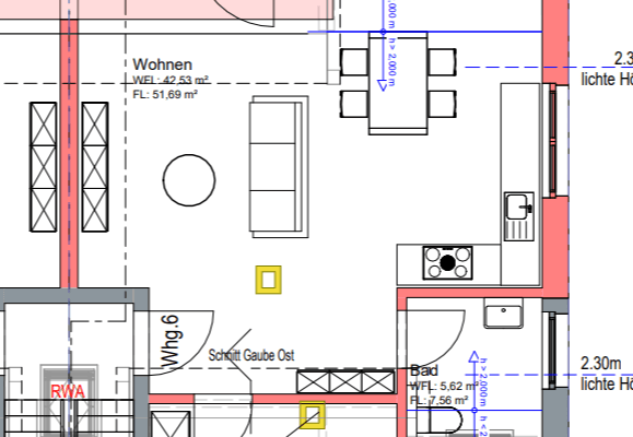 Pronájem bytu 2+1 64 m², Erdmannhausen Pronájem bytu 2+1 64 m², Erdmannhausen