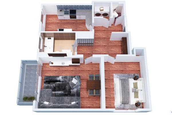 Prodej bytu 2+kk 73 m², Richeystr. 55, Hamburg, Hamburg Prodej bytu 2+kk 73 m², Richeystr. 55, Hamburg, Hamburg