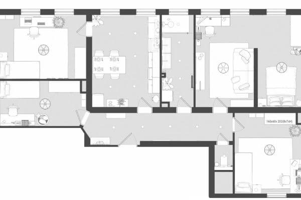 Pronájem bytu 25 m², Sophienstrasse 21, Nürnberg, Bavorsko Pronájem bytu 25 m², Sophienstrasse 21, Nürnberg, Bavorsko