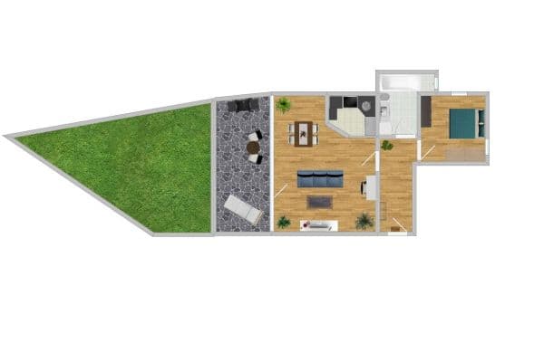 Pronájem bytu 2+kk 61 m², Friedrichstraße 46, Denkendorf Pronájem bytu 2+kk 61 m², Friedrichstraße 46, Denkendorf