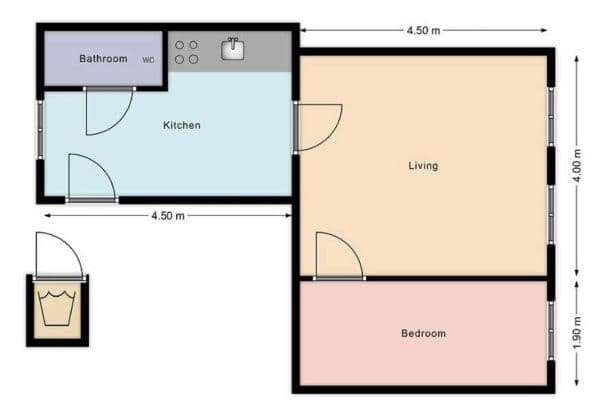 Prodej bytu 2+1 40 m², Wien, Wien Prodej bytu 2+1 40 m², Wien, Wien