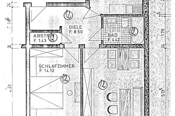 Pronájem bytu 2+1 60 m², Lüder-von-Bentheim-Str. 18, Bremen, Bremen Pronájem bytu 2+1 60 m², Lüder-von-Bentheim-Str. 18, Bremen, Bremen