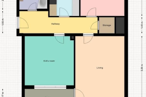 Pronájem bytu 3+1 82 m², Ansbach, Bavorsko Pronájem bytu 3+1 82 m², Ansbach, Bavorsko