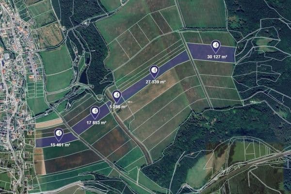 Prodej pozemku 38.350 m², Prodej pozemku 38.350 m²,