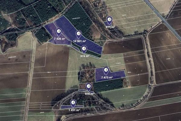 Prodej pozemku 85.678 m², Prodej pozemku 85.678 m²,