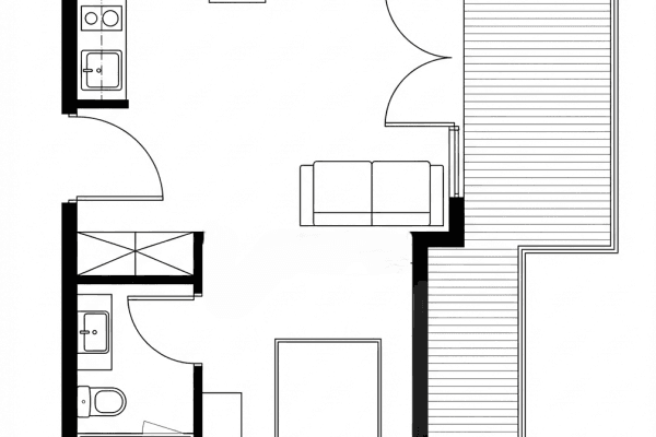 Prodej bytu 1+1 29 m², Am Hackenbruch 107, Düsseldorf Prodej bytu 1+1 29 m², Am Hackenbruch 107, Düsseldorf