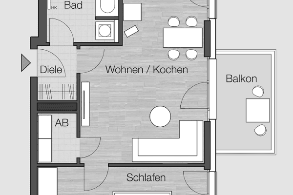 Pronájem bytu 2+1 53 m², Paul-Heyse-Str 31a, München, Bavorsko Pronájem bytu 2+1 53 m², Paul-Heyse-Str 31a, München, Bavorsko