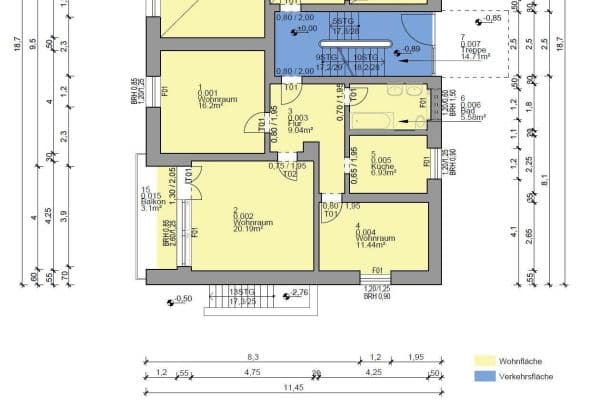 Pronájem bytu 3+1 73 m², Friedenstraße 27, Vaterstetten, Bavorsko Pronájem bytu 3+1 73 m², Friedenstraße 27, Vaterstetten, Bavorsko