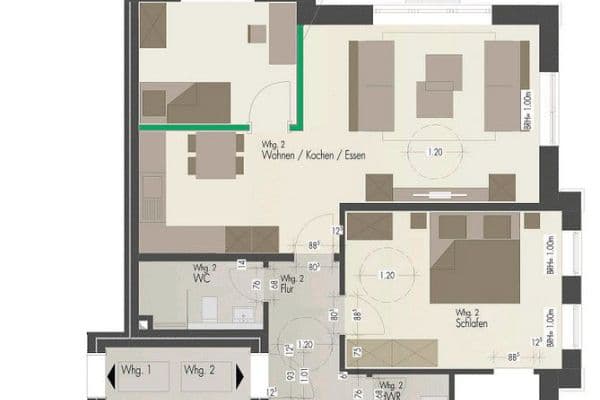 Pronájem bytu 4+1 96 m², Carl-Adam-Petri-Straße, Potsdam Pronájem bytu 4+1 96 m², Carl-Adam-Petri-Straße, Potsdam