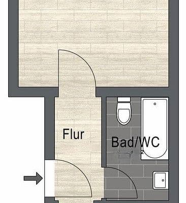 Pronájem bytu 1+kk 39 m², Langenfeld Pronájem bytu 1+kk 39 m², Langenfeld