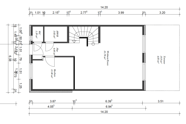 Pronájem domu 145 m², pozemek 142 m², Albert-Schweitzer-Straße 23e, Grünstadt Pronájem domu 145 m², pozemek 142 m², Albert-Schweitzer-Straße 23e, Grünstadt