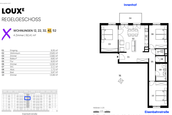 Pronájem bytu 4+1 93 m², Torgauer Str. 44a, Leipzig, Sasko Pronájem bytu 4+1 93 m², Torgauer Str. 44a, Leipzig, Sasko
