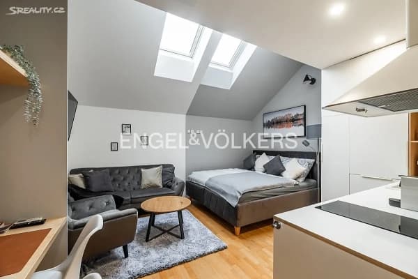 Pronájem bytu 1+kk 27 m², Štěpánská, Praha, Praha Pronájem bytu 1+kk 27 m², Štěpánská, Praha, Praha