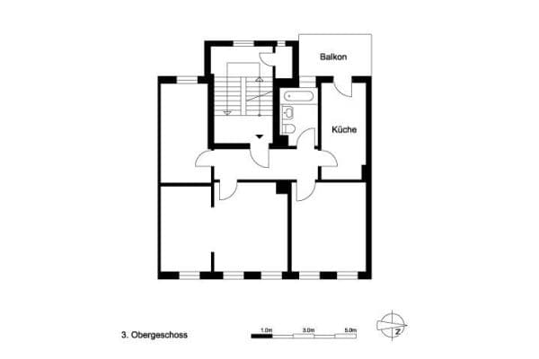 Pronájem bytu 3+kk 77 m², Edlichstraße 7, Leipzig, Sasko Pronájem bytu 3+kk 77 m², Edlichstraße 7, Leipzig, Sasko