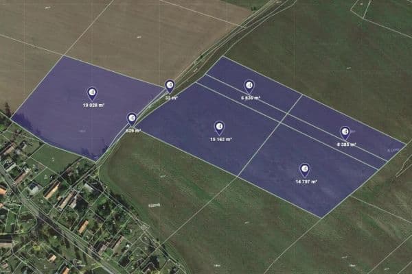Prodej pozemku 57.981 m², Čistá Prodej pozemku 57.981 m², Čistá