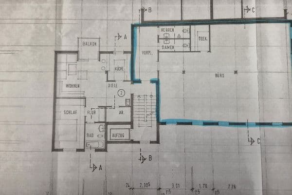 Pronájem kanceláře 1.050 m², Böblingen Pronájem kanceláře 1.050 m², Böblingen
