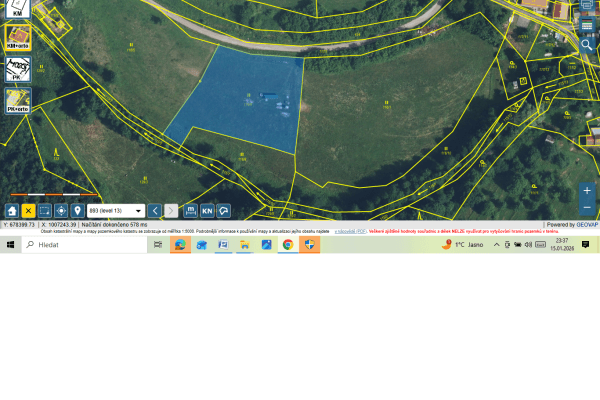 Prodej pozemku 3.162 m², Mladějov Prodej pozemku 3.162 m², Mladějov