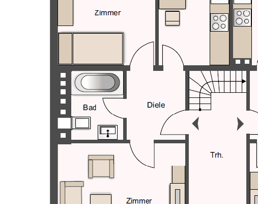Pronájem bytu 2+1 51 m², Feidikstraße 79, Hamm Pronájem bytu 2+1 51 m², Feidikstraße 79, Hamm