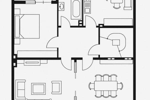 Pronájem bytu 3+kk 80 m², Hochstraße, 25, Euskirchen Pronájem bytu 3+kk 80 m², Hochstraße, 25, Euskirchen