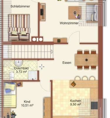 Pronájem bytu 3+1 61 m², Eckernförde, Šlesvicko-Holštýnsko Pronájem bytu 3+1 61 m², Eckernförde, Šlesvicko-Holštýnsko