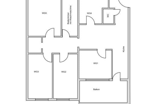 Pronájem bytu 14 m², Grimmeisenstraße 14, München -Bogenhausen, Bavorsko Pronájem bytu 14 m², Grimmeisenstraße 14, München -Bogenhausen, Bavorsko