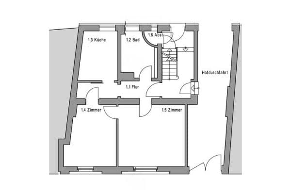 Pronájem bytu 2+1 70 m², Am Schloßpark 93, Wiesbaden Pronájem bytu 2+1 70 m², Am Schloßpark 93, Wiesbaden