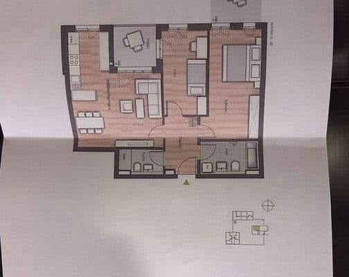 Pronájem bytu 3+1 79 m², München, Bavorsko Pronájem bytu 3+1 79 m², München, Bavorsko