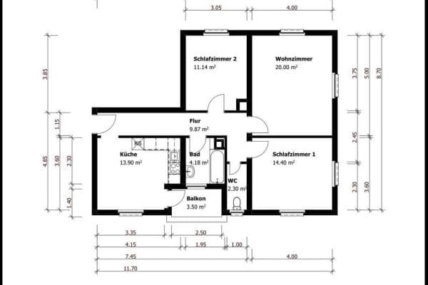 Pronájem bytu 3+1 75 m², Salem Pronájem bytu 3+1 75 m², Salem