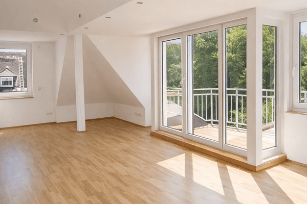 Pronájem bytu 2+1 78 m², Meliesallee 11a, Düsseldorf Pronájem bytu 2+1 78 m², Meliesallee 11a, Düsseldorf