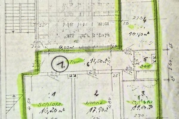 Pronájem bytu 3+1 72 m², Nikolaistr., Hildesheim Pronájem bytu 3+1 72 m², Nikolaistr., Hildesheim