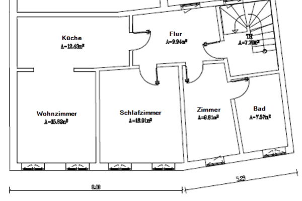 Pronájem bytu 3+1 75 m², Käthe-Kollwitz-Str. 17, Apolda Pronájem bytu 3+1 75 m², Käthe-Kollwitz-Str. 17, Apolda