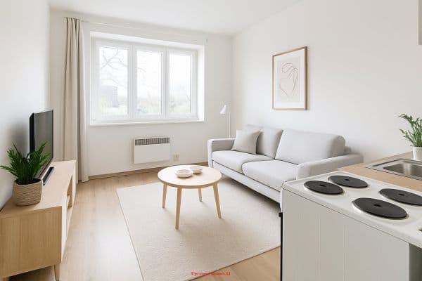 Pronájem bytu 1+kk 21 m², Hořany, Pronájem bytu 1+kk 21 m², Hořany,