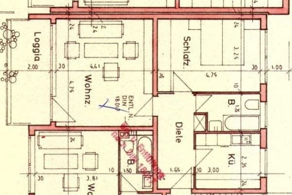 Pronájem bytu 2+1 59 m², Eichenau, Bavorsko Pronájem bytu 2+1 59 m², Eichenau, Bavorsko